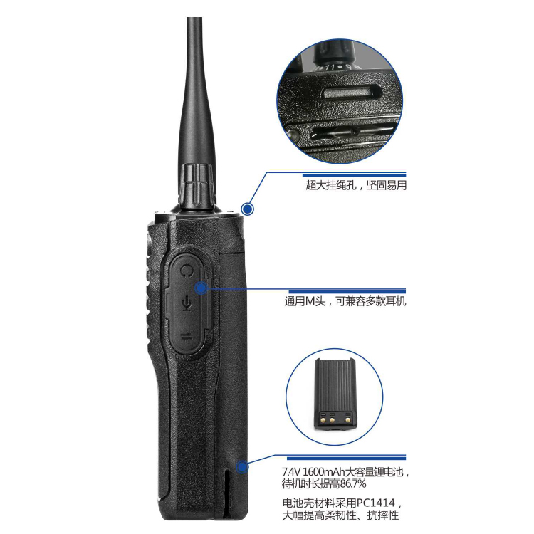 欧标数字便携对讲机A420T